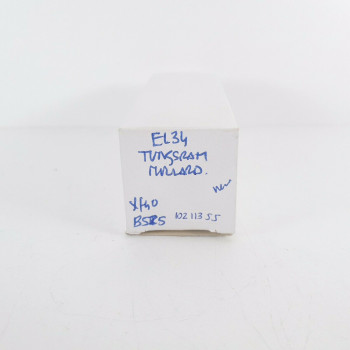 1 X EL34 / 6CA7 TUNGSRAM TUBE. MULLARD PRODUCTION. Xf4 / B-CODES. NOS. CG  ENA