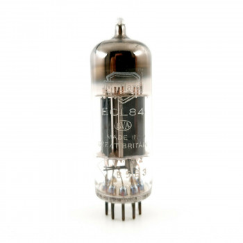 1 X ECL84 / 6DX8 / 6DQ8 TUBE. Mullard BRAND. M19  ES