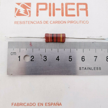 1 X 1W 10R 5% 1970s VINTAGE PIHER RESISTOR. NOS. C1830U550F040221