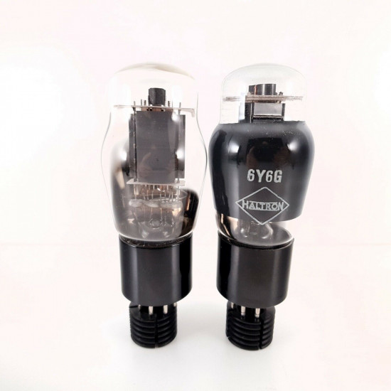 2 X 6Y6G HALTRON TUBE. GREY/BLACK PLATES. AB  ENA
