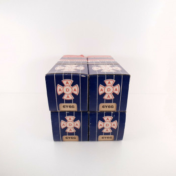 4 X 6Y6G RCA TUBE. ADA BOX. NOS/NIB. AB  ENA