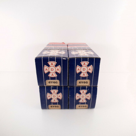 4 X 6Y6G RCA TUBE. ADA BOX. NOS/NIB. AB  ENA