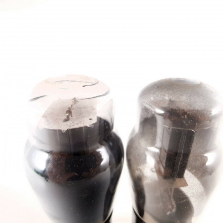 2 X 6Y6G RCA TUBE. GREYLOCK BRANDED. BLACK PLATES. SMOKED GLASS NOS/NIB. AB  ENA