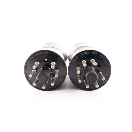 2 X 6Y6G RCA TUBE. GREYLOCK BRANDED. BLACK PLATES. SMOKED GLASS NOS/NIB. AB  ENA