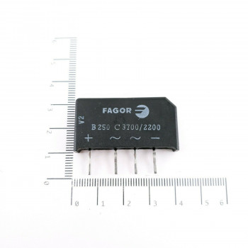 1 x B250 C3700/2200 FAGOR DIODE BRIGDE. CA396U3F090821