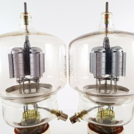 2 X JAN CIM 304TH / VT254 EIMAC TUBE. 1950s PRODUCTION. CW  ENA