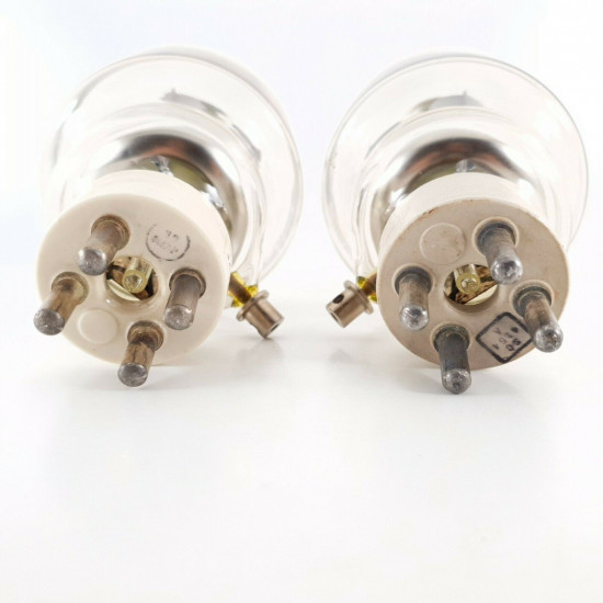2 X JAN CIM 304TH / VT254 EIMAC TUBE. 1950s PRODUCTION. CW  ENA