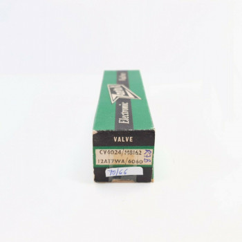 1 X 12AT7WA / CV4024 / M8162 ZAERIX TUBE. 1950s MULLARD PROD. CU  ENA
