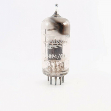 1 X 12AT7WA / CV4024 / M8162 ZAERIX TUBE. 1950s MULLARD PROD. CU  ENA