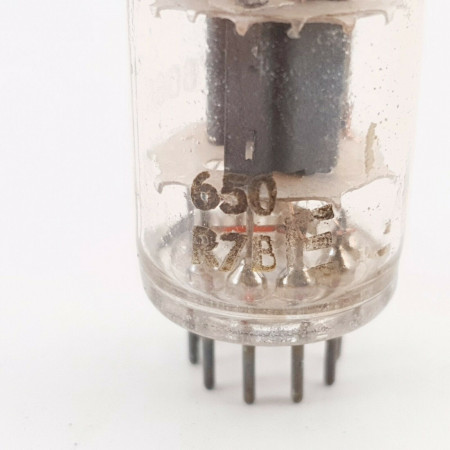 1 X 12AT7WA / CV4024 / M8162 ZAERIX TUBE. 1950s MULLARD PROD. CU  ENA