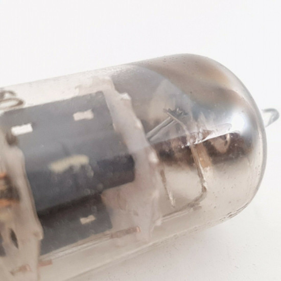 1 X 12AT7WA / CV4024 / M8162 ZAERIX TUBE. 1950s MULLARD PROD. CU  ENA