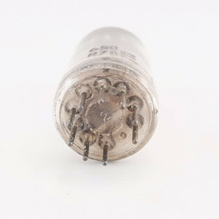 1 X 12AT7WA / CV4024 / M8162 ZAERIX TUBE. 1950s MULLARD PROD. CU  ENA