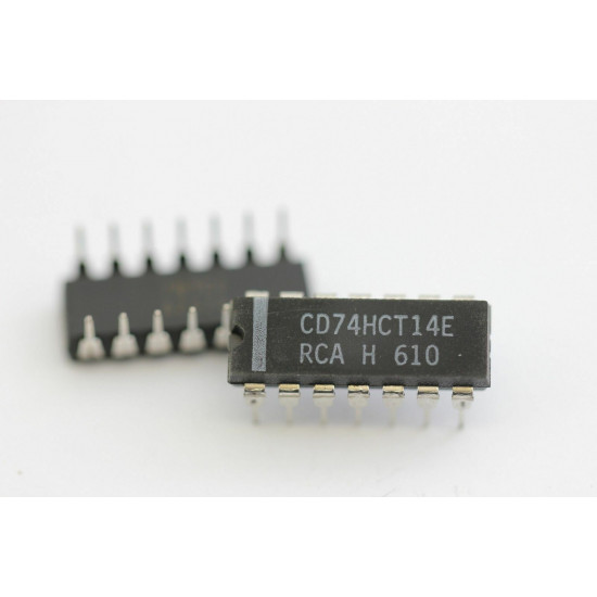 CD74HCT14E RCA INTEGRATED CIRCUIT NOS( New Old Stock)1PC C174U40F040314