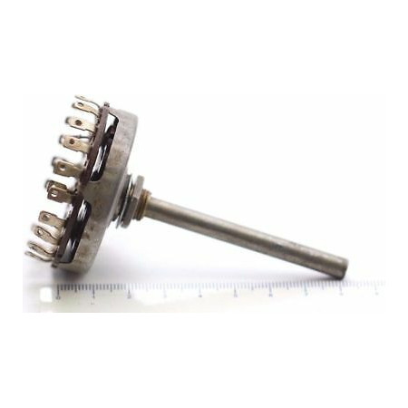 ROTARY CONMUTATOR 1 COOKIES 10 CIRCUITS 19 POSITIONS NOS 1PC. CA298U1F290517