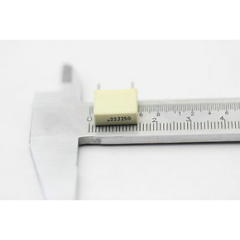 POLYESTER CAPACITOR 0.22uF 250V 5% NOS (NEW OLD STOCK) 1PC. CA78U79F051016