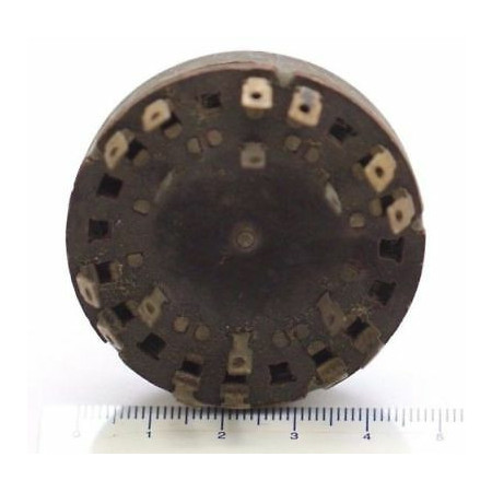 ROTARY CONMUTATOR 1 COOKIES 6 CIRCUITS 2 POSITIONS C NOS 1PC. CA298U1F290517