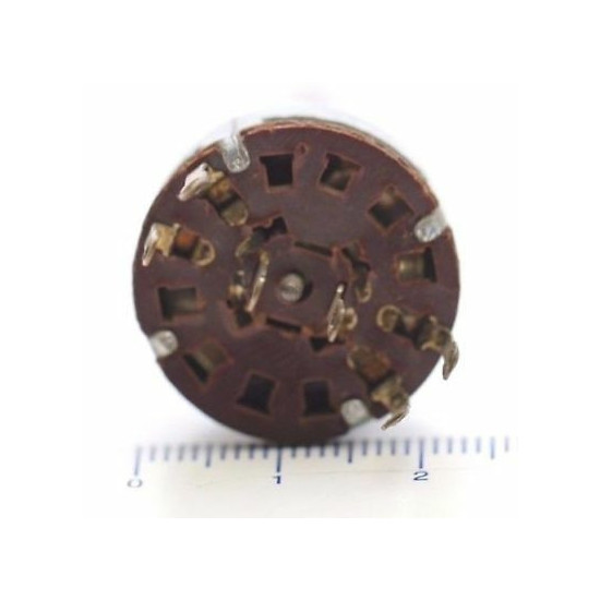 ROTARY CONMUTATOR 1 COOKIES 2 CIRCUITS 2 POSITIONS B NOS 1PC. CA298U1F290517