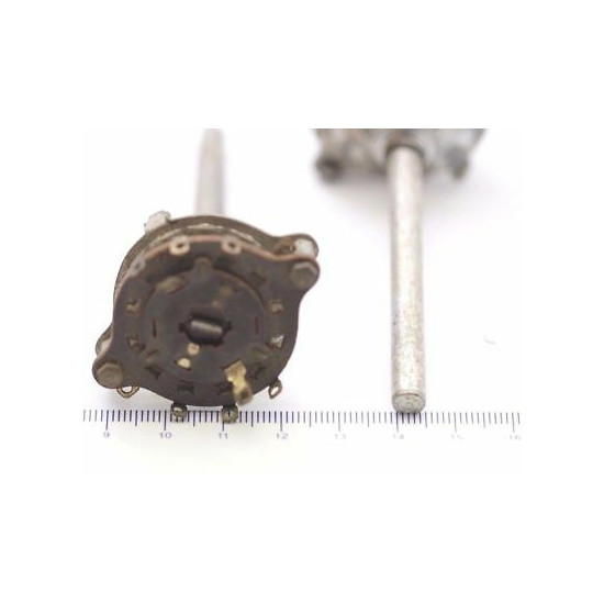 ROTARY CONMUTATOR 1 COOKIES 2 CIRCUITS 3 POSITIONS NOS 1PC. CA298U20F290517