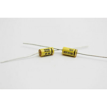 POLYESTER CAPACITOR ITT 1020pF 160V NOS (New Old Stock) 3PC. CA25U24F110815