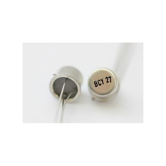 BCY27 LONG PINS TRANSISTOR NOS( New Old Stock ) 1PC. C290U56F090514