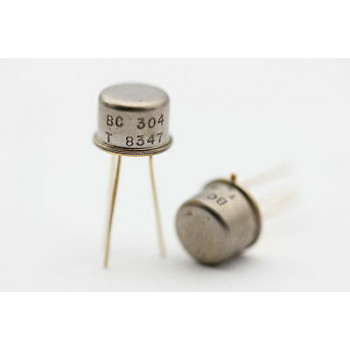 BC304 GOLD TRANSISTOR NOS( New Old Stock ) 1PC. C537AU21F210115