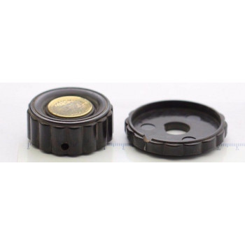 ROTARY KNOB FOR OLD RADIO 160 2PC. CA40(3)U1F100517 2