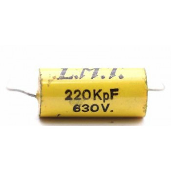 POLYESTER CAPACITOR LMT 220KpF 220000pF 0.22uF 630V. 1PC. CA346U1F270717