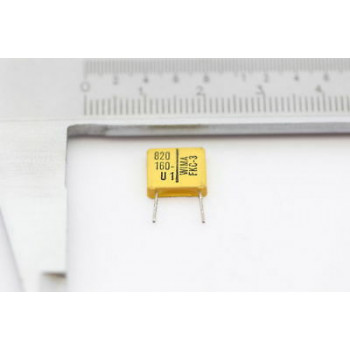 WIMA CAPACITOR 850pF 160V 5% FCK-3 NOS (New Old Stock) 5PC C563BU75F090415