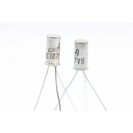 AC187-VII CSA GERMANIUM TRANSISTOR NOS 1PC. CA27U93+CA34U336F270815