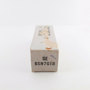 1 X 6SN7GTB GE TUBE. COPPER RODS. 1970s PRODUCTION. CU  ENA