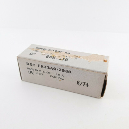 1 X 6SN7GTB GE TUBE. COPPER RODS. 1970s PRODUCTION. CU  ENA