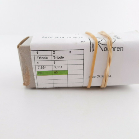 1 X 6SN7GTB GE TUBE. COPPER RODS. 1970s PRODUCTION. CU  ENA