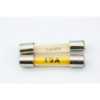 1.5A FAST-ACTING CERAMIC FUSE 6X30 NOS 2PC. C335U100F230514
