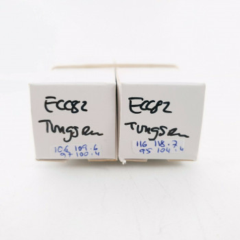 2 X ECC82 TUBE. TUNGSRAM BRAND. MATCHED PAIR. CJ  ENA