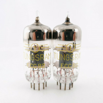 2 X ECC82 TUBE. TUNGSRAM BRAND. MATCHED PAIR. CJ  ENA 2