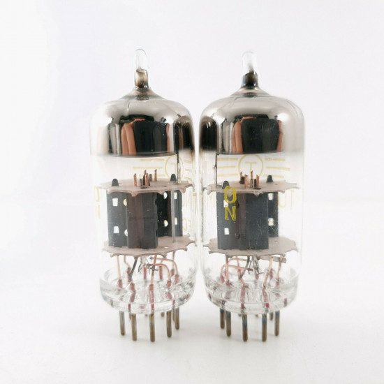 2 X ECC82 TUBE. TUNGSRAM BRAND. MATCHED PAIR. CJ  ENA