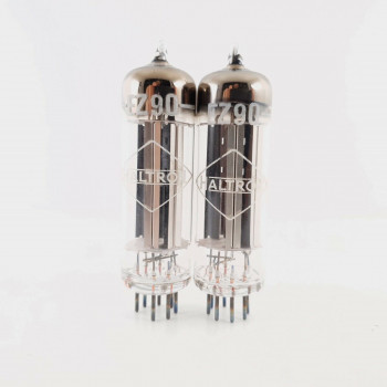 2 X 6X4 / EZ90 HALTRON TUBE. 1950s PROD. 106/122 104/116. MATCHED PAIR. CY  ENA 2