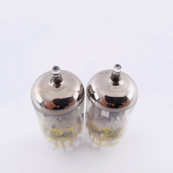 2 X PCC88 TUNGSRAM TUBE. YELLOW LOGO. HIGH QUALITY. MATCHED PAIR. CY  ENA
