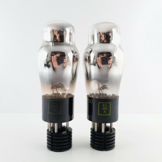 2 X JAN CHS 0B3 / VR90 / VT184 SYLVANIA TUBE. 1940s PROD. CU  ENA