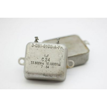 CAPACITOR 1uF 600Vcc - 1800Vcc 3DB1 6100 NOS (New Old Stock) 1PC.CA5U1F050418