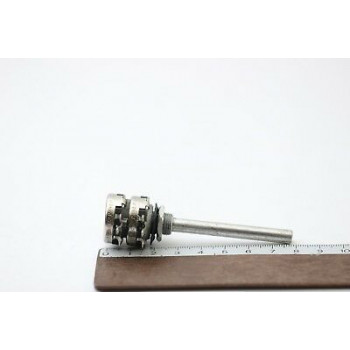 POTENCIOMETRO  CARBON POTENTIOMETER. PIHER 20K + 20K LOG S/I. P31