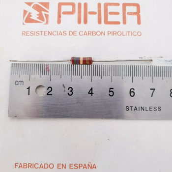 1 X 1/2W 560K 5% 1970s VINTAGE PIHER RESISTOR. NOS. C1831U20F050221