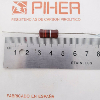 1 X 1W 12R 10% 1970s VINTAGE PIHER RESISTOR. NOS. C1831U11F050221