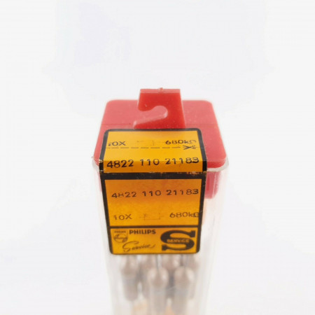 10 X 2W 680K 5% VINTAGE PHILIPS RESISTOR. PHILIPS SERVICE. NOS RESISTOR. CQ  ENA