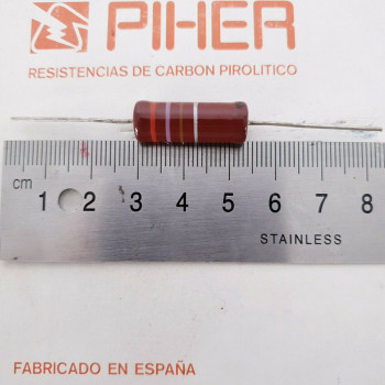1 X 2W 270R 10% 1970s VINTAGE PIHER RESISTOR. NOS. C1831U2F050221