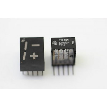 TIL703 TEXAS INST. 7 SEG NUMERIC LED DISPLAY NOS 1PC. C570U7F100222