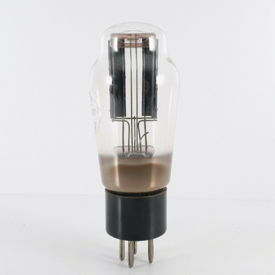 1 X 1561 PHILIPS-MINIWATT TUBE. BLACK RIBBED PLATES. 1950s PROD. CD  ENA