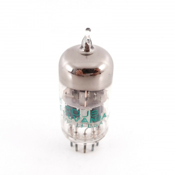 1 X 6DJ8 / ECC88 SYLVANIA TUBE. 1960s PRODUCTION. NOS/NIB 116/112%. CH139 2