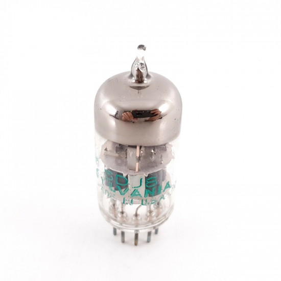 1 X 6DJ8 / ECC88 SYLVANIA TUBE. 1960s PRODUCTION. NOS/NIB 116/112%. CH139