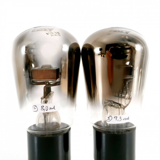 2 X RE074 TUBE. TELEFUNKEN BRAND. GLOBE. MATCHED PAIR. CD  ENA